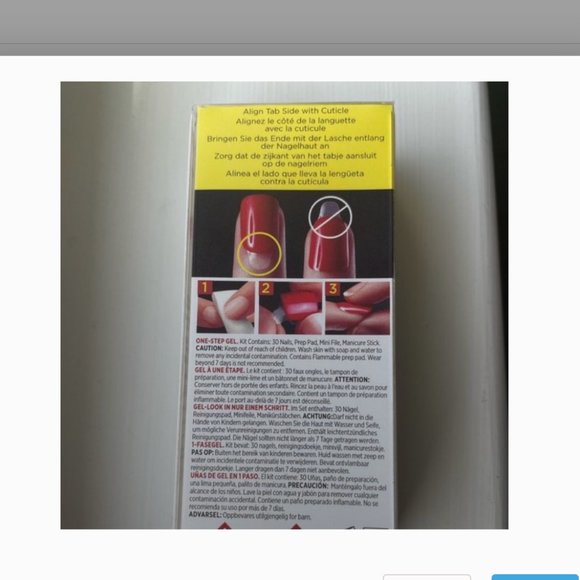 164.  NEW! Limited Edition!! imPRESS Manicure Halloween GLOW IN THE DARK - Picture 2 of 2